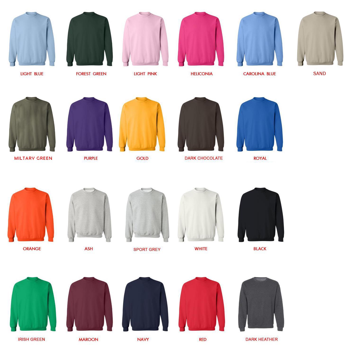 sweatshirt color chart - Kamisama Kiss Merch
